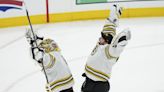 Marchand breaks team playoff goals mark, Bruins beat Maple Leafs 3-1 to move within win of advancing - WTOP News