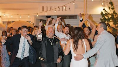 Guy Fieri Hilariously Crashes Couple's Wedding Ceremony in New Jersey! See the Photos