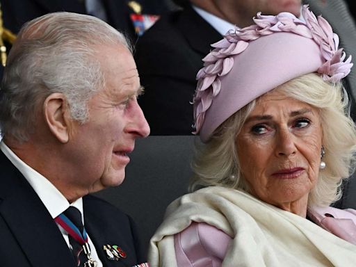 Queen Camilla Looks Overcome with Emotion at D-Day Event Where King Charles Delivers Key Speech