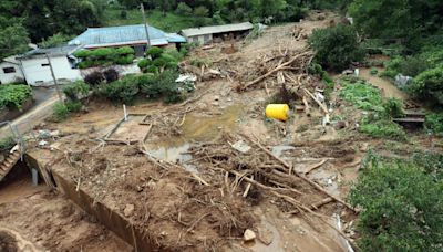 Cuatro personas mueren por lluvias torrenciales en Corea del Sur