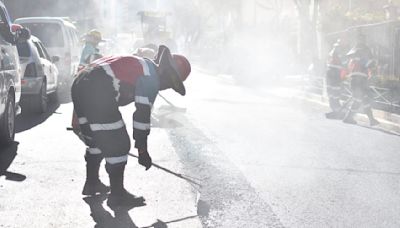 Restricción vehicular momentánea en cuatro calles de La Paz para bacheos - El Diario - Bolivia