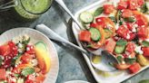 Recipe: Oakville Grocery’s Watermelon, Heirloom Tomato, Feta and Mint Salad