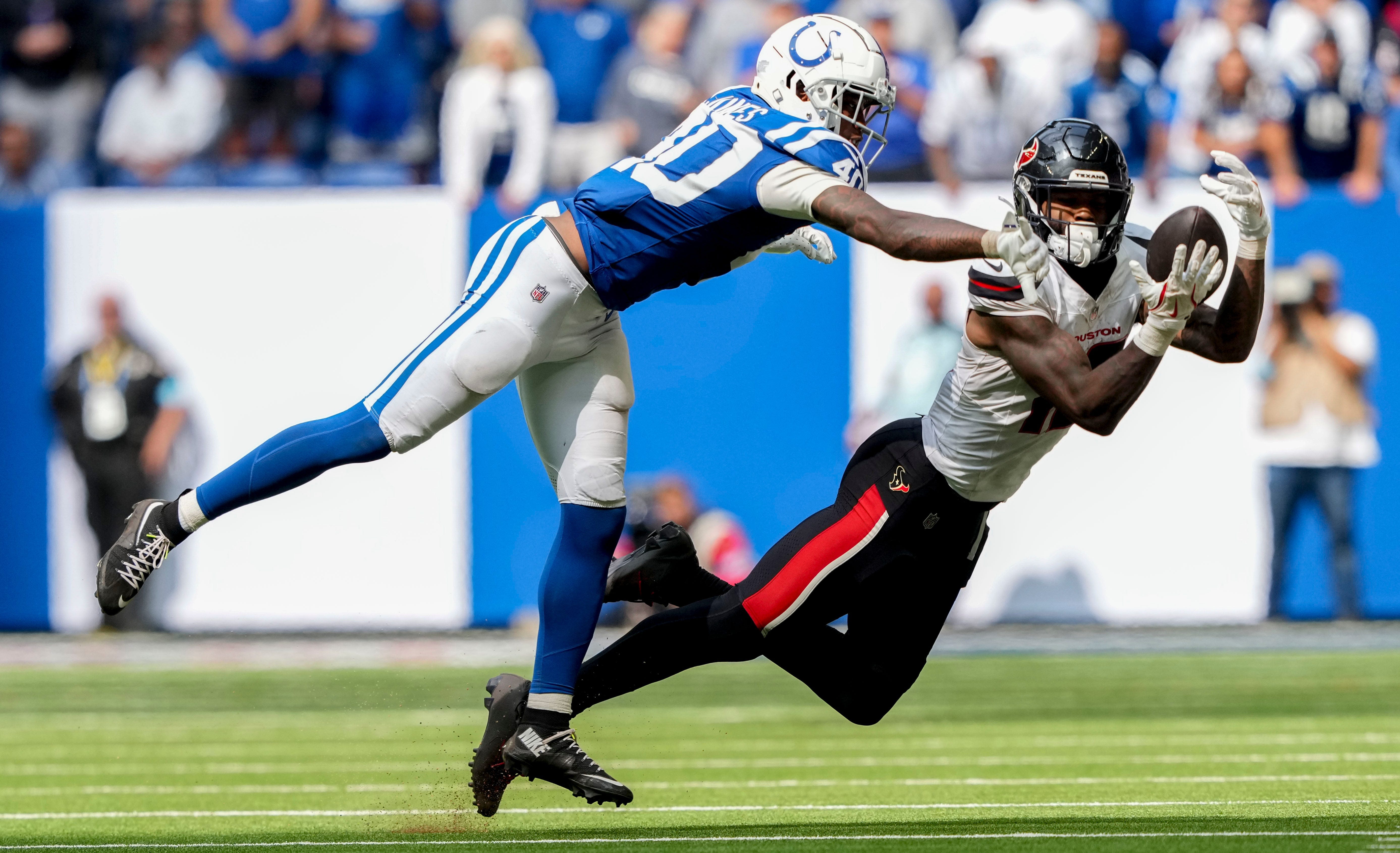 Texans WR Nico Collins with another big day vs. Colts' defense