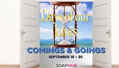 Days of our Lives Comings and Goings: Top Supercouple Back