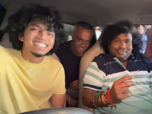 A new video of Gautham Vasudev Menon with Yogi Babu creates speculation about a possible collaboration | Tamil Movie News - Times of India