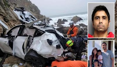 Doctor Dharmesh Patel who drove Tesla off cliff with family inside experienced ‘psychotic’ break, psychologist says