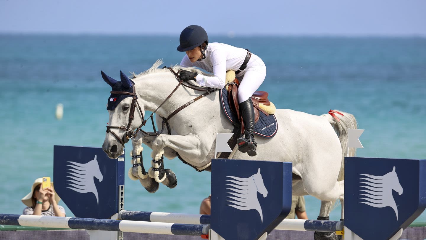 Jessica Springsteen Is Jumping for the Gold