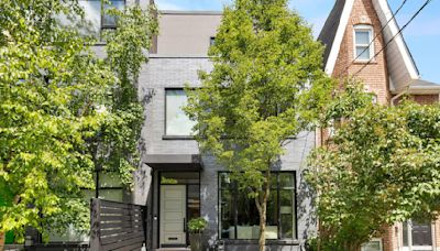 This Toronto architect's home has a 27-foot-high atrium