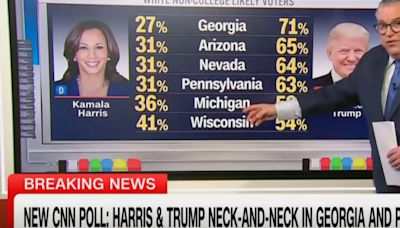 CNN Political Director Spots ‘A Trouble Sign’ For Kamala Harris In New Polling