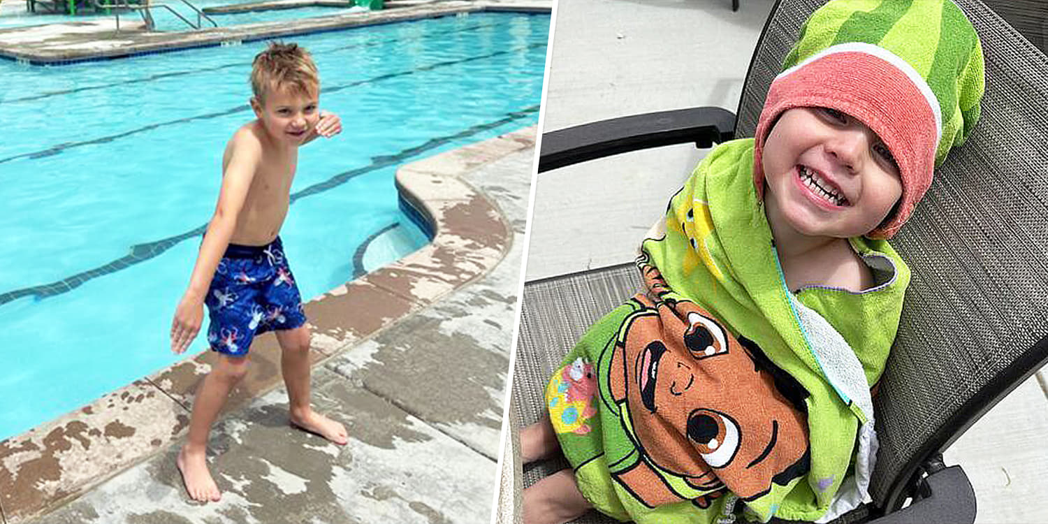 Mom says ‘the pool counts as a bath’ and people on the internet are not OK