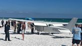 Small plane makes emergency landing on Florida beach