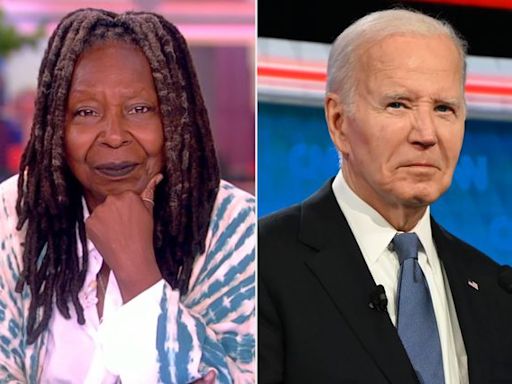 Whoopi Goldberg supports Joe Biden, even 'if he's pooped his pants'