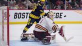 Michigan's hockey season ends with 4-0 loss to Boston College in Frozen Four