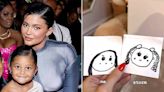 Kylie Jenner Shares Adorable Family Portraits Drawn by 6-Year-Old Daughter Stormi — See the Photos!