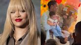 Rihanna es comparada con Michael Jackson por la manera en la que carga a su hijo