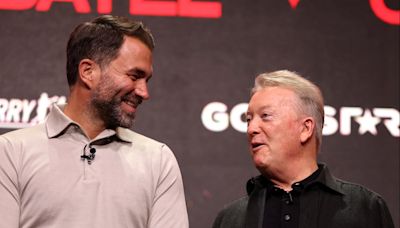 Matchroom vs Queensberry: 5 vs 5 card as Eddie Hearn’s boxers face Frank Warren’s