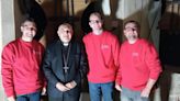 El arzobispo de València visita el campanario de Moixent