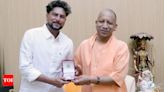 T20 World Cup-winning player Kuldeep Yadav meets UP CM Yogi Adityanath | Cricket News - Times of India