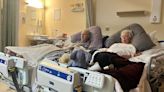 Married couple of 52 years lie next to one another one last time