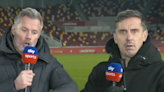 ‘Absolute nonsense!’ Jamie Carragher and Gary Neville clash over Liverpool owners after Brentford defeat