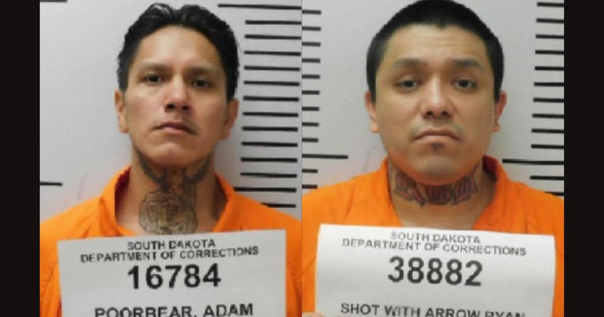 Two state prison inmates escape in Rapid City