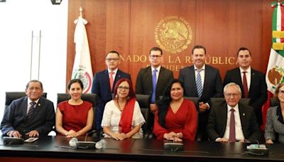 SEP y Senado de la República develan en el Muro de Honor la inscripción: "Tecnológico Nacional de México, por mi patria y por mi bien"