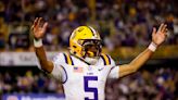 STAT WATCH: LSU's Jayden Daniels only FBS quarterback to pass for 350 and run for 200 in single game