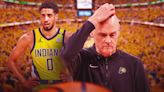 Tyrese Haliburton's Pacers Game 3 fate was 'taken out of his hands' amid injury, per Rick Carlisle