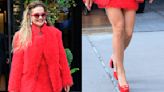 Rita Ora Channels ‘Queen of Hearts’ in Red Heels While Promoting ‘Descendants: Rise of the Red’ in New York