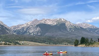 With a strong snowpack, the Dillon Reservoir will ‘fill and spill’ for the 2nd year in a row