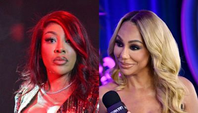 ...Michelle Threatens Throwing II Hands II Haters After Tamar Braxton Shades Artists Who Shouldn't Sing 'Black Country...