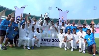 Mumbai end 27-year-wait for Irani Cup title, domestic trophy count up to an incredible 62