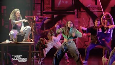 Video: Maleah Joi Moon & the Cast of HELL'S KITCHEN Perform on The KELLY CLARKSON SHOW