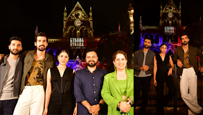 Gyaarah Gyaarah: Kritika Kamra, Raghav Juyal, Dhairya Karwa Visit Mumbai's Clock Tower As It Lights Up On Show's Premiere