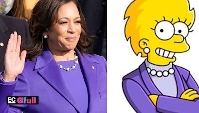 Kamala Harris y Lisa Simpson, ¿predicción o coincidencia?