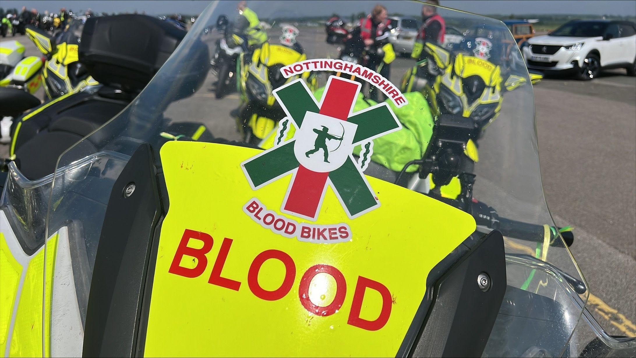 Bikers honour attacks victim with charity ride