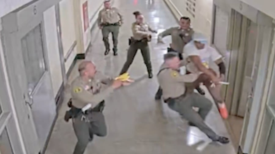 Inmate uses jail-made shiv in brutal attack on Southern California deputy