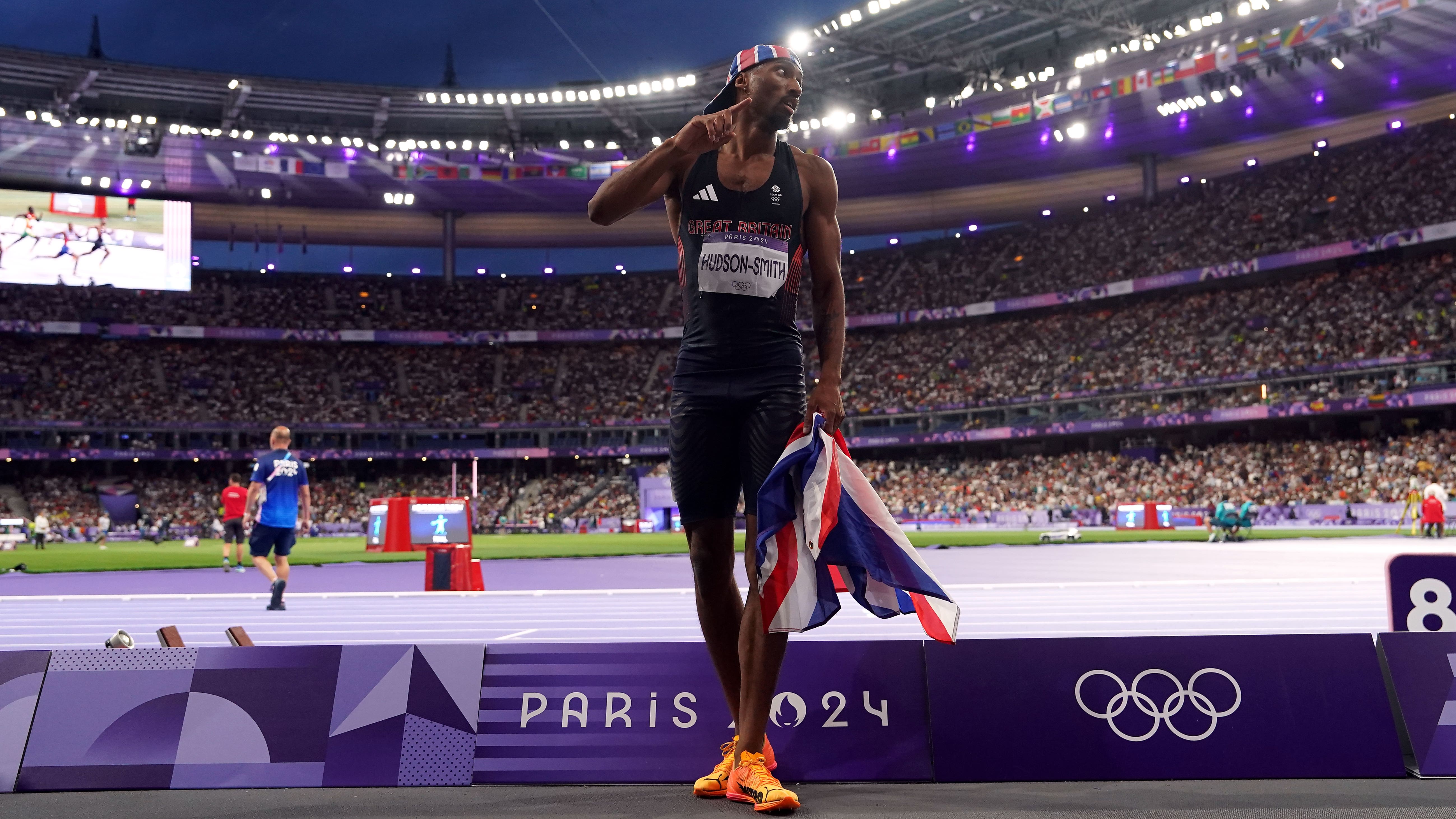 Matthew Hudson-Smith strikes silver for Great Britain in men’s 400 metres