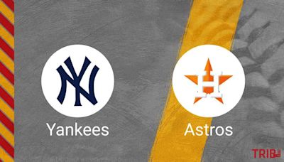 How to Pick the Yankees vs. Astros Game with Odds, Betting Line and Stats – May 9
