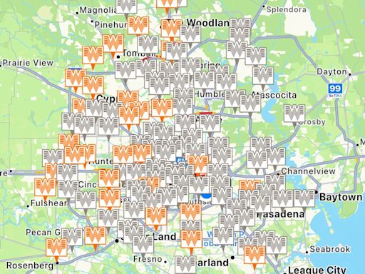 What-a-power: Houston-area residents hungry for outage info turn to Whataburger app map | Houston Public Media