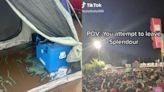 Splendour in the Grass: TikTok videos show flooded campsites and massive queues at ‘catastrophic’ festival