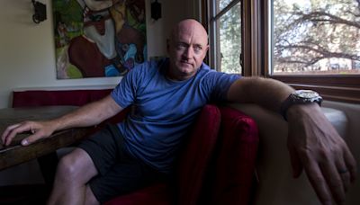Arizona Sen. Mark Kelly once said he never aspired to politics, but 'I do get asked a lot'