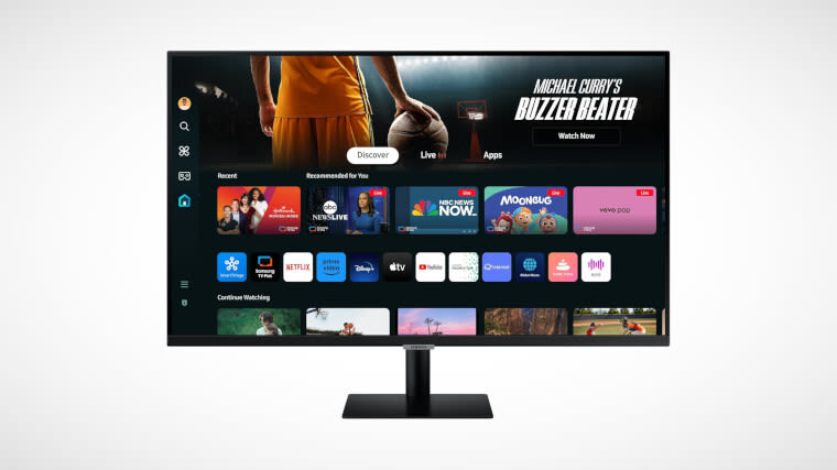 The 43-inch Samsung M7 (M70D) 4K smart monitor is now $419.99 after $80 discount