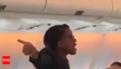 Air Canada Flight Cancelled After Viral Video of Flight Attendant Yelling at Passenger | World News - Times of India