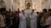 Santa Fe: pese a una lluvia torrencial, una multitud fue a venerar a la Virgen de Guadalupe