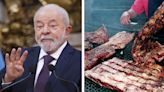 “El mejor del planeta”: Lula elogió el asado de Uruguay y desató la polémica