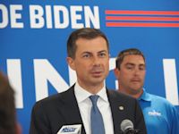 Transportation Secretary Buttigieg touts homegrown EV manufacturing, union jobs at Kokomo stop