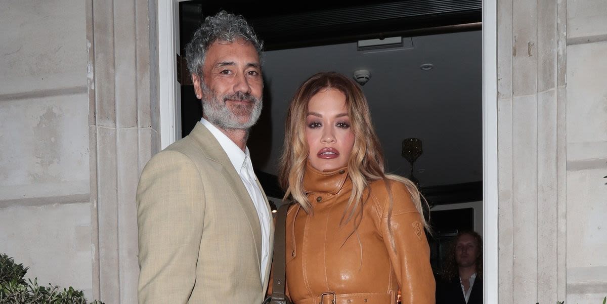 Rita Ora and Taika Waititi Coordinate Their Couple Style