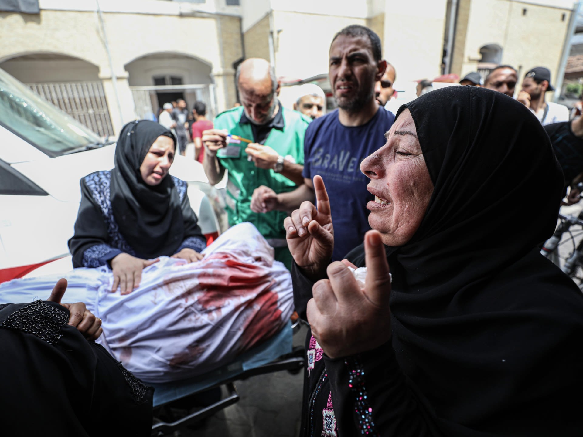 Medics in Gaza risking their lives to save people hurt by Israel’s war