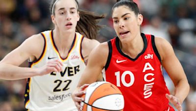 Plum scores 34 and Aces beat Fever in front of the fifth-largest crowd in WNBA history